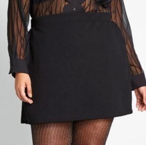 Modcloth Black Skirt
